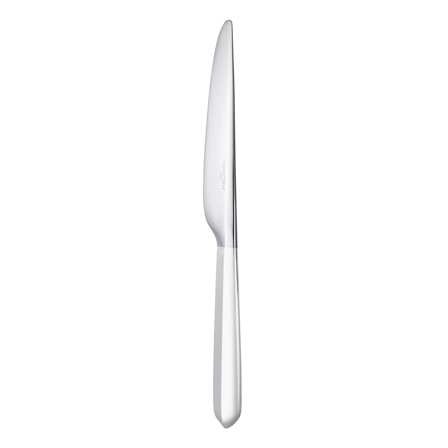 INFINI CHRISTOFLE Silver-Plated Serrated Dinner Knife