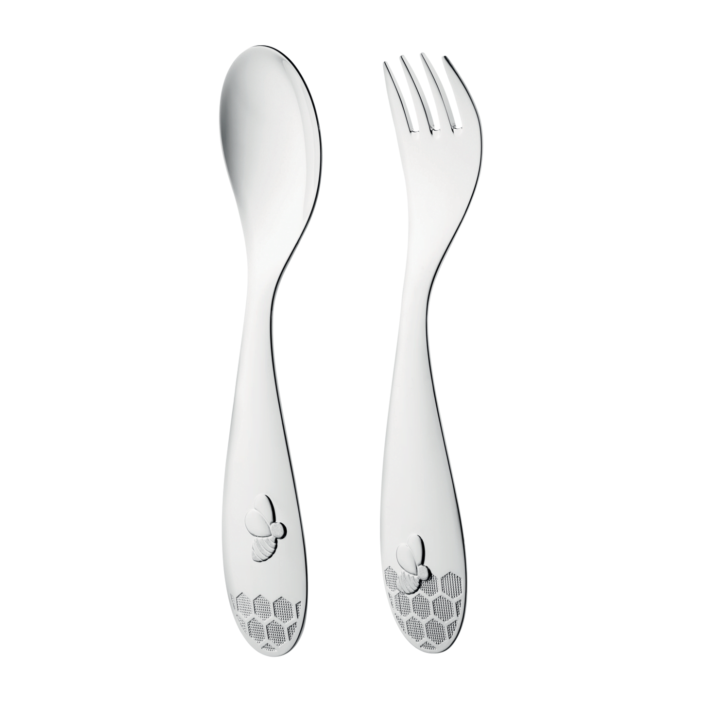 BEEBEE Silver plated two-piece flatware set