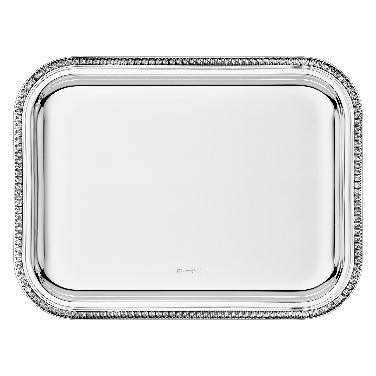 MALMAISON Silver-Plated Rectangular Tray - 26 x 20 cm