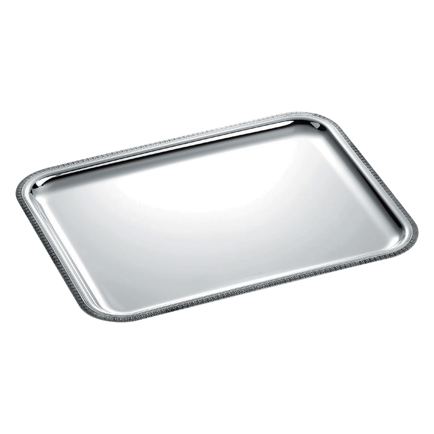 MALMAISON Silver-Plated Rectangular Tray - 36 x 28 cm