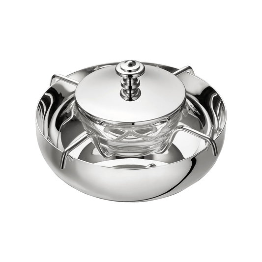 ALBI Silver-Plated Caviar Serving Set Bakhache Lifestyle Australia