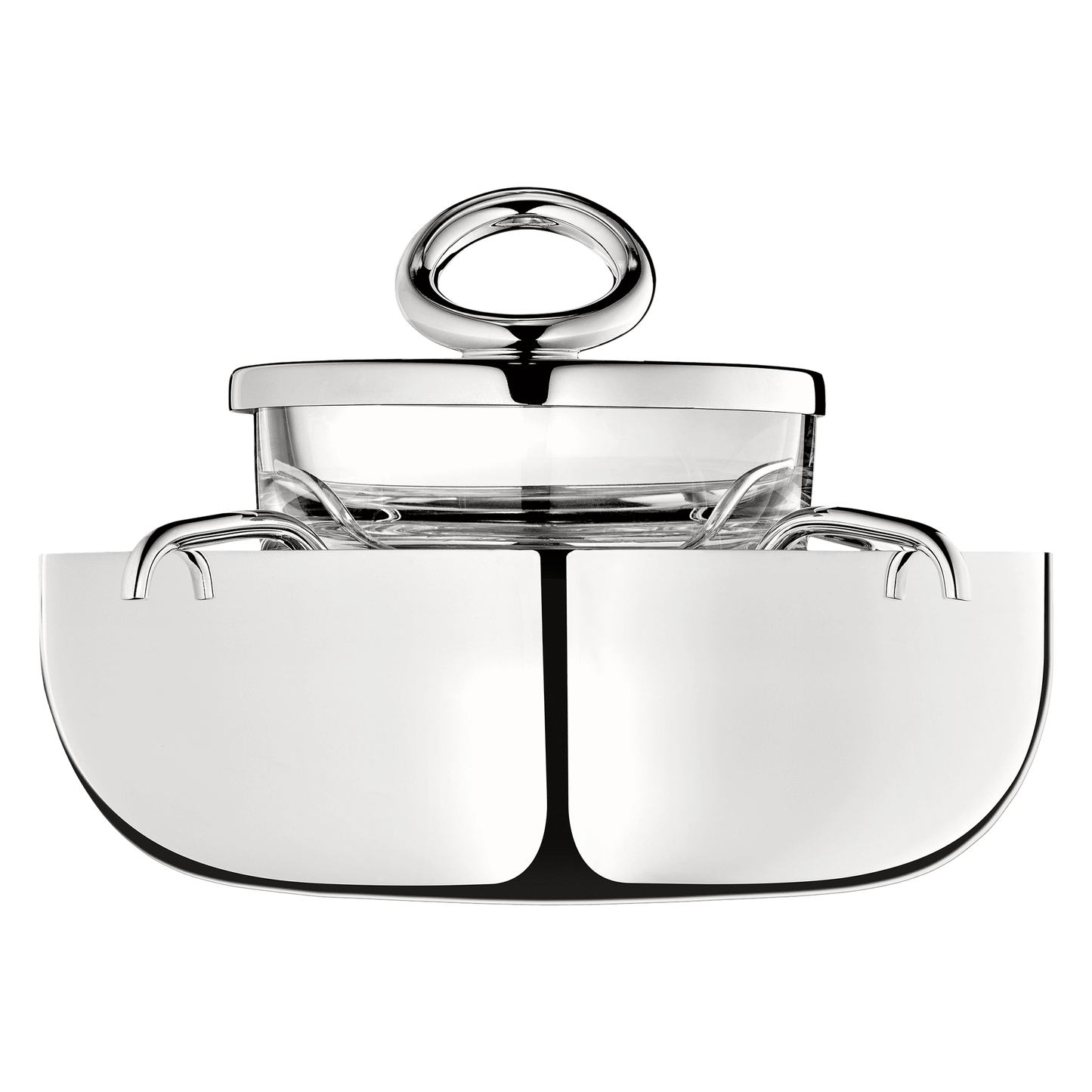 VERTIGO Silver-Plated Caviar Serving Set - Small