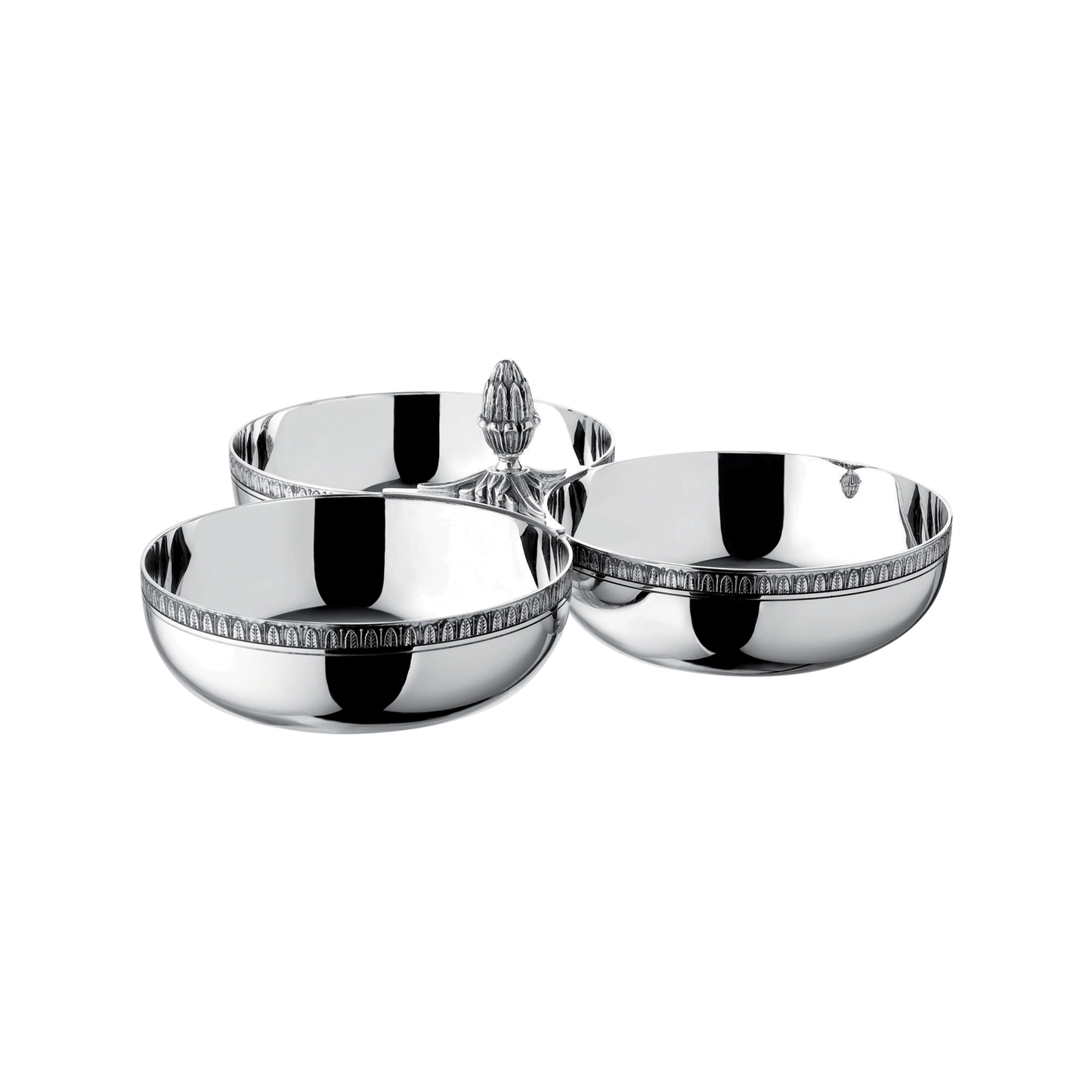 MALMAISON Silver plated Three Part Server