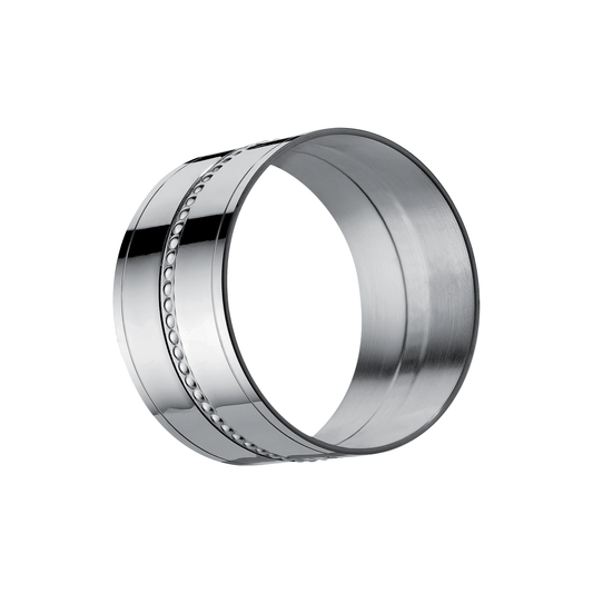 PERLES Silver Plated Napkin Ring Bakhache Lifestyle Australia
