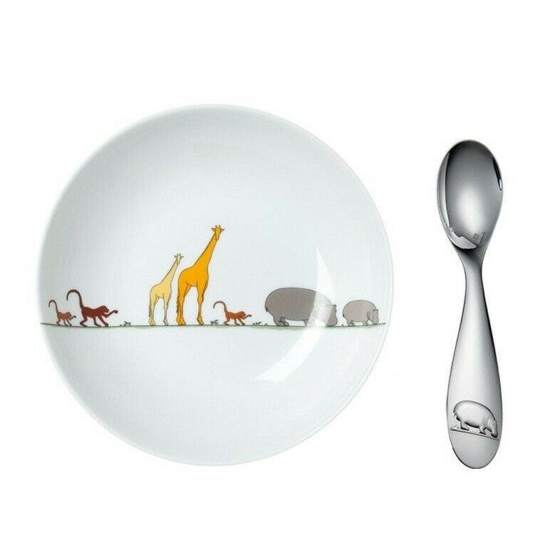 SAVANE Baby Cereal Bowl and Spoon Set