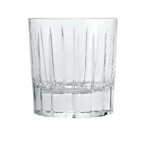 IRIANA Pair of Crystal Double Old Fashioned Glasses