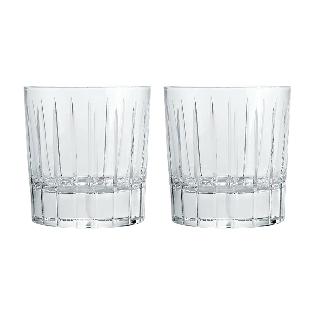 IRIANA Set of 2 Double Old Fashioned Glass