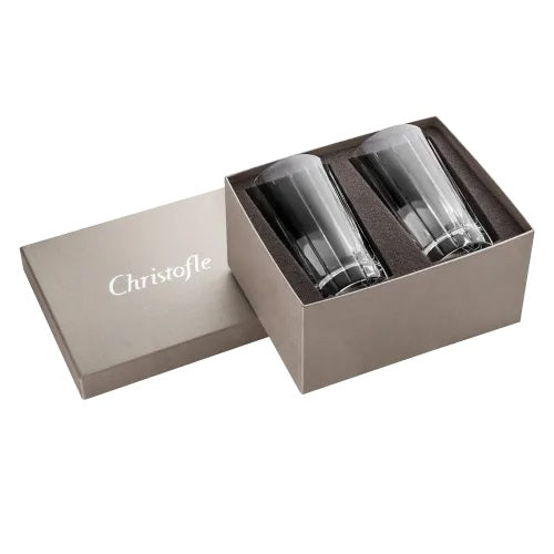 IRIANA Pair of Crystal Highball Glasses