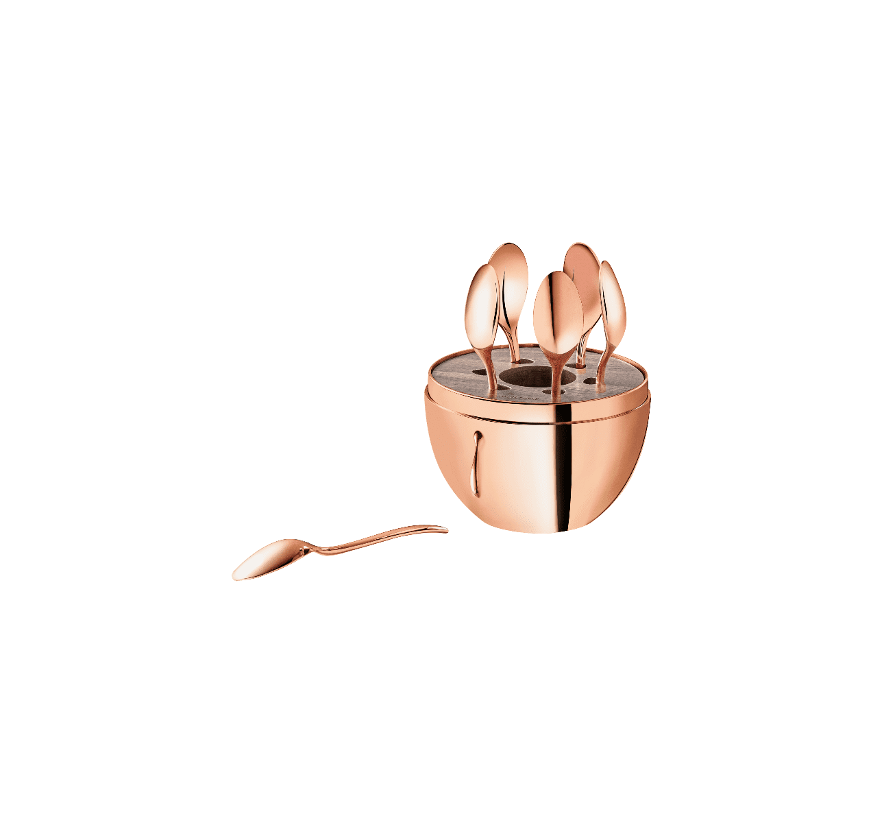 MOOD Coffee Precious, Set of 6 Espresso Spoons