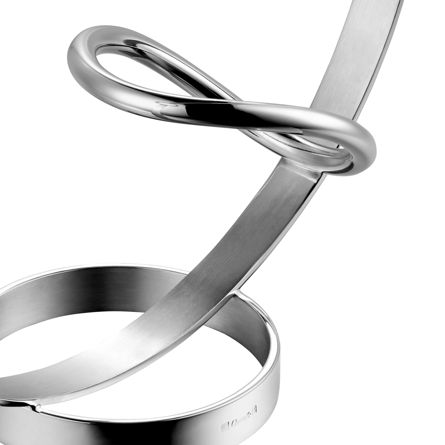 VERTIGO Silver-Plated Wine Server
