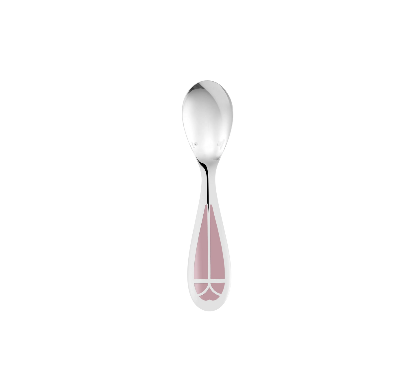 TALISMAN Baby Spoon & Fork Set - Rose Quartz