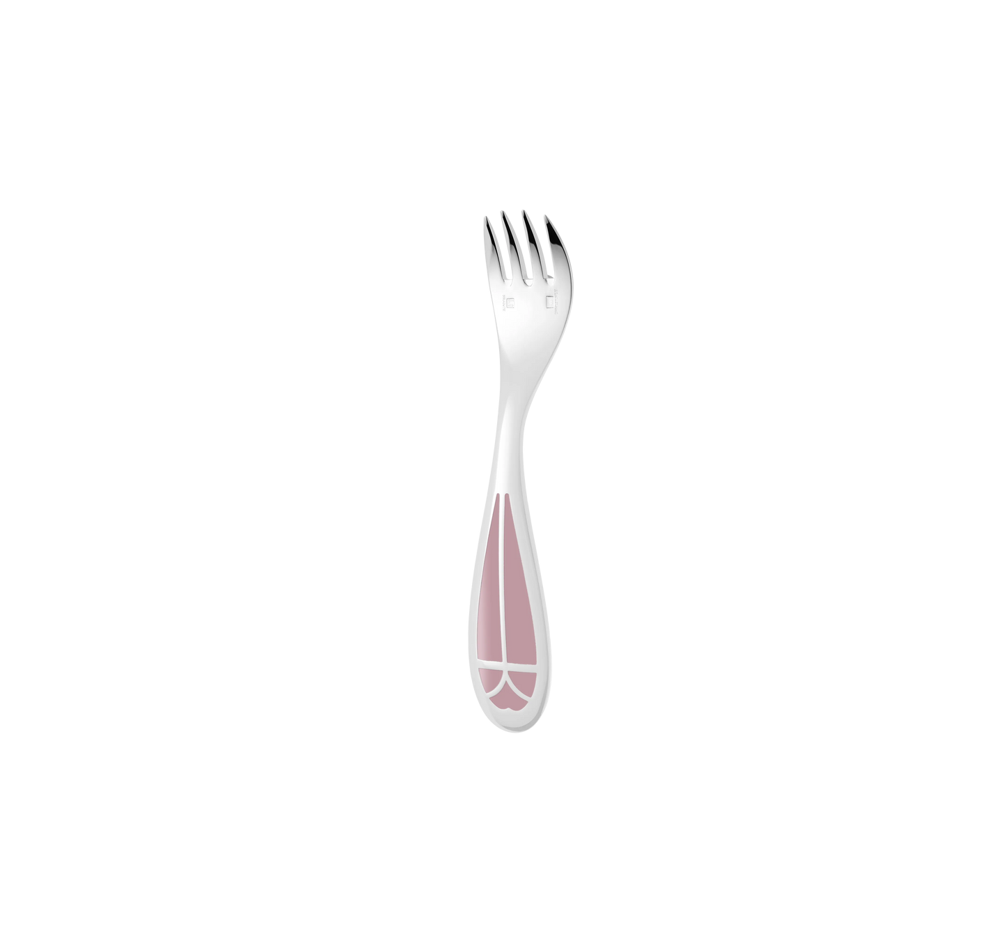 TALISMAN Baby Spoon & Fork Set - Rose Quartz