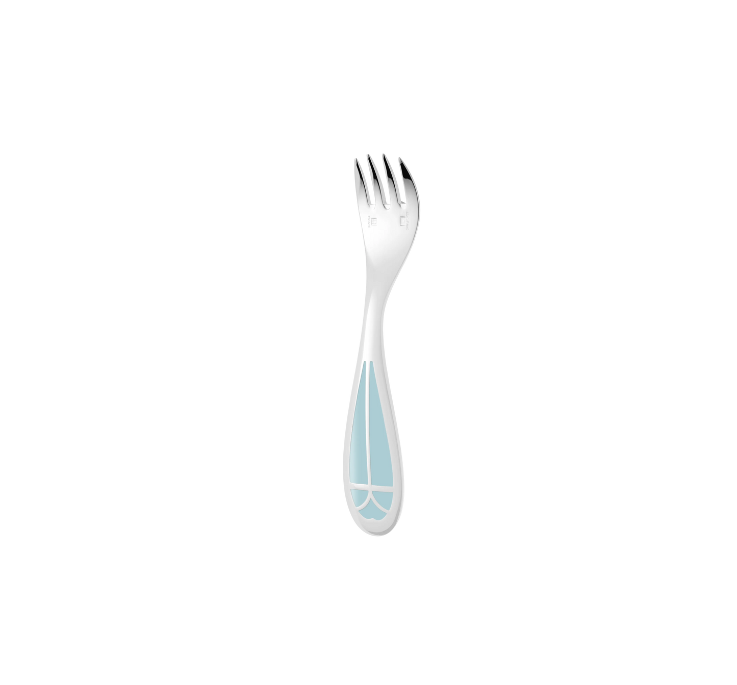 TALISMAN Baby Spoon & Fork Set - Ice Blue
