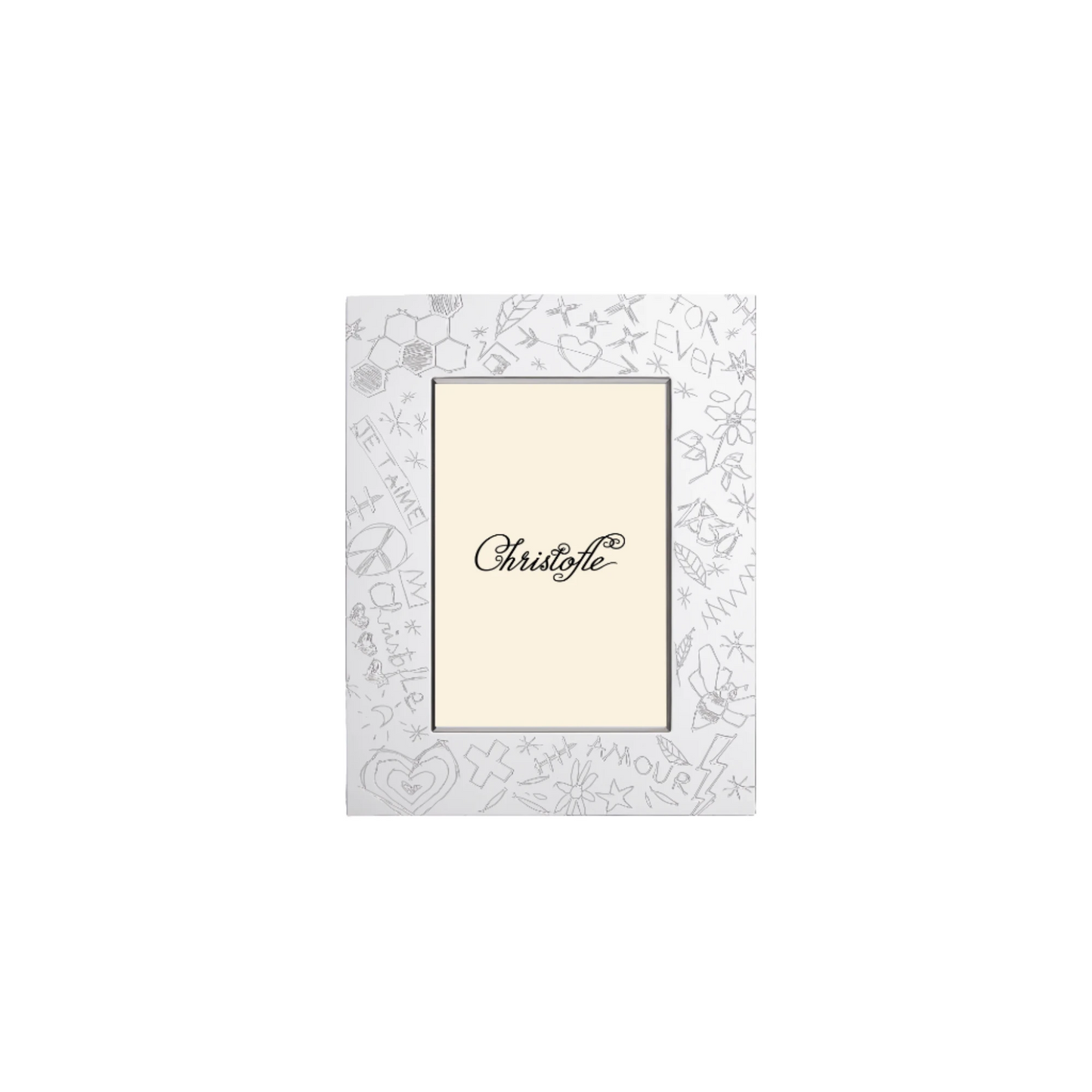GRAFFITI Silver-Plated Frame 10 x 15 cm