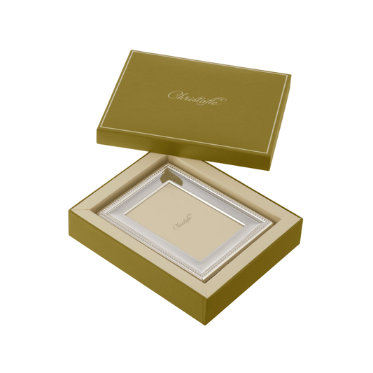 PERLES Silver-Plated Frame - for 10 x 15 cm photos Bakhache Lifestyle Australia