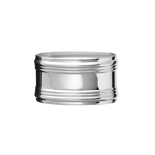 HENRIETTE Silver plated Napkin Ring Bakhache Lifestyle Australia