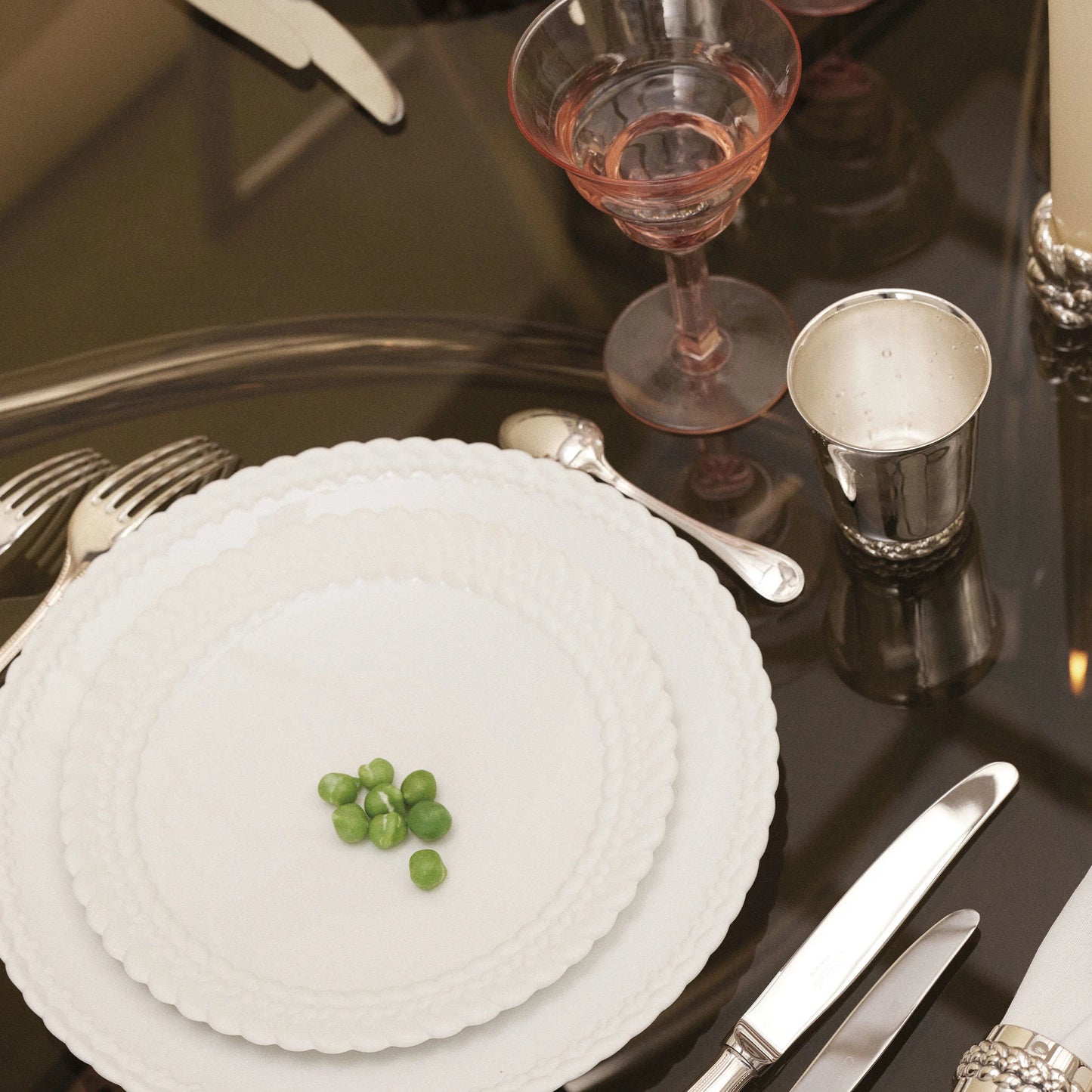BABYLONE Porcelain Dinner Plate