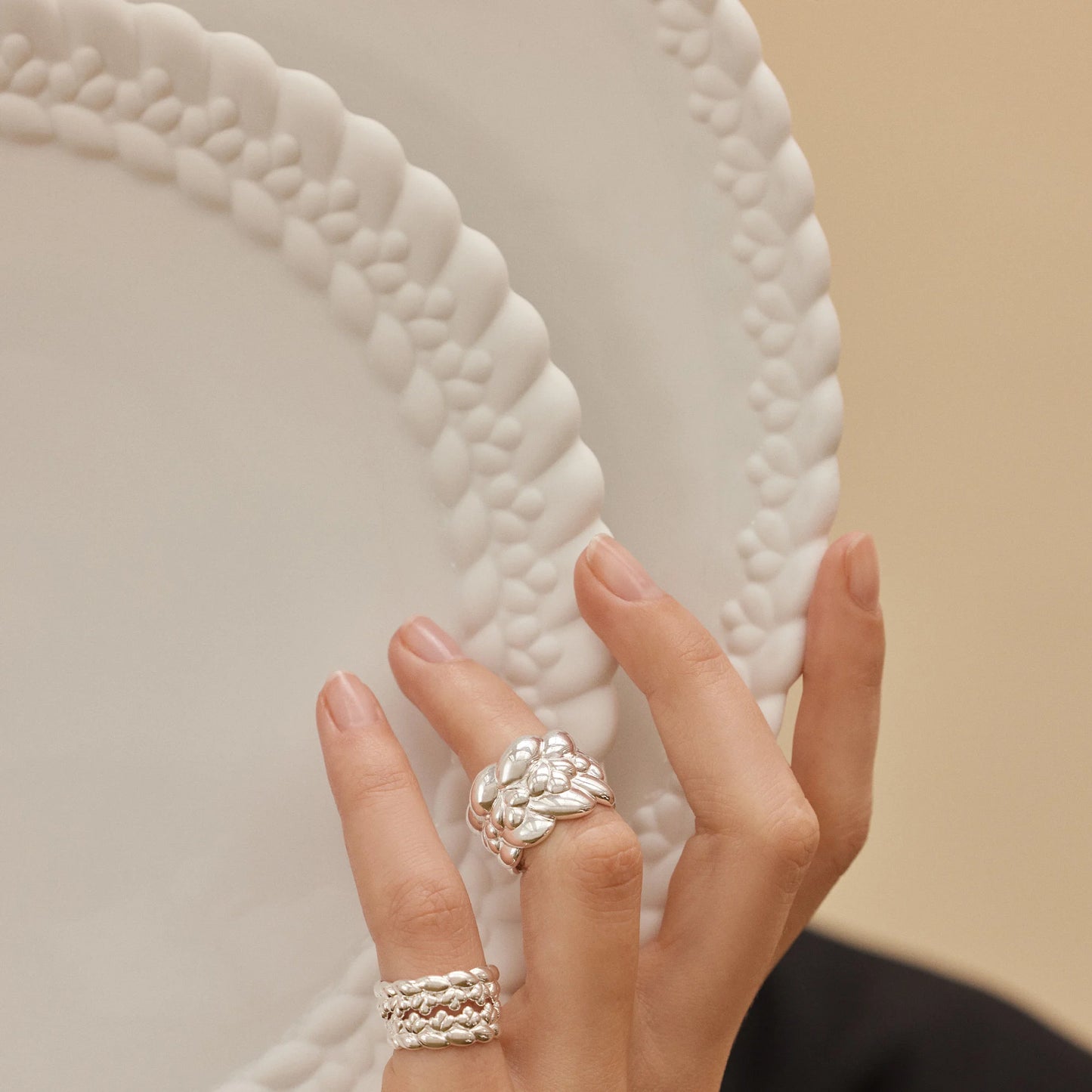 BABYLONE Porcelain Dinner Plate