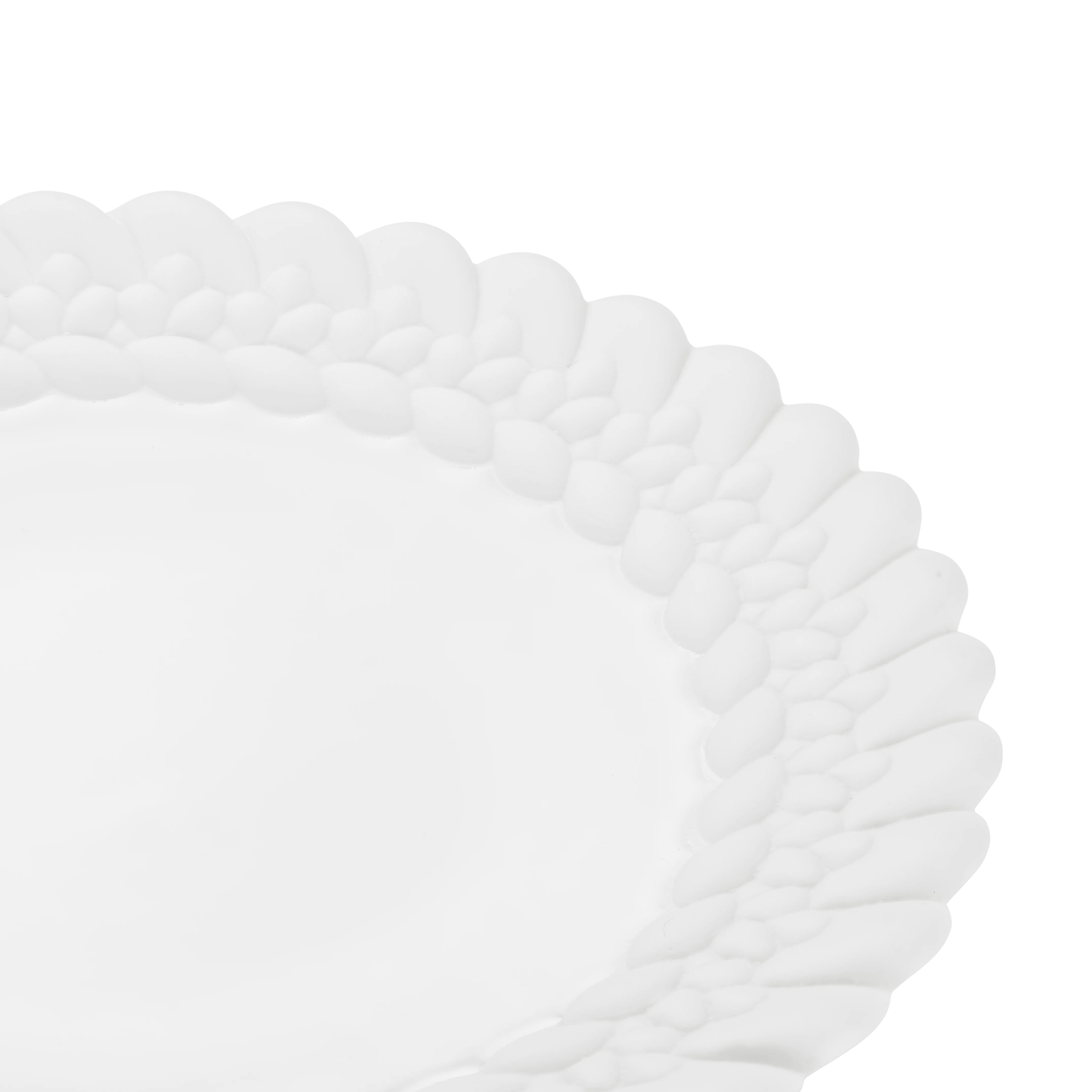 BABYLONE Bread plate Porcelain
