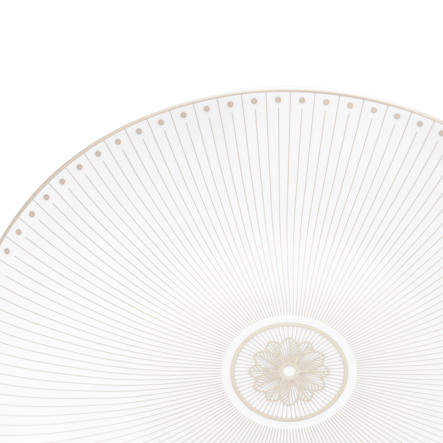 MALMAISON IMPÉRIALE Porcelain Dessert/Luncheon/Salad plate Platinum Finish