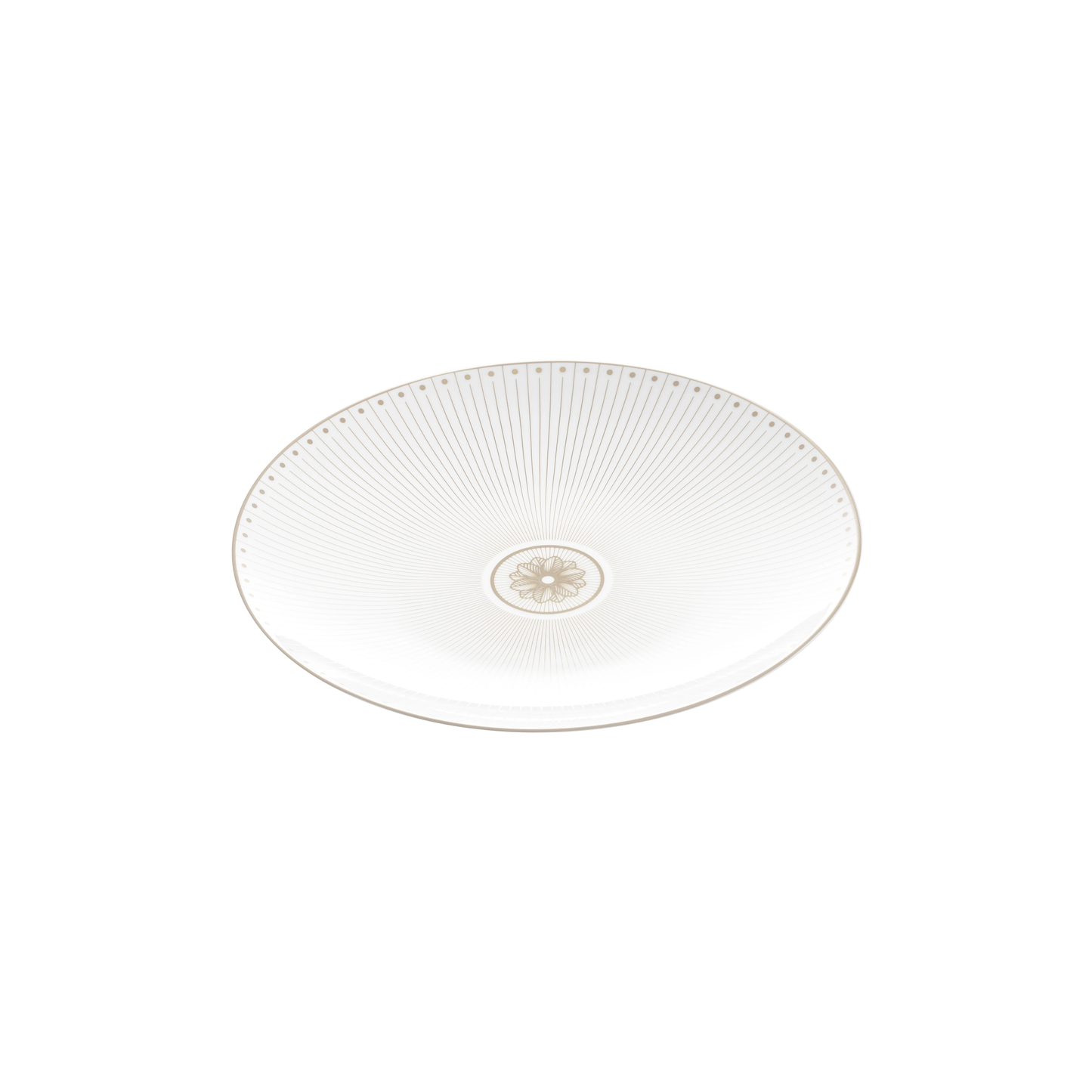 MALMAISON IMPÉRIALE Porcelain Dessert/Luncheon/Salad plate Platinum Finish