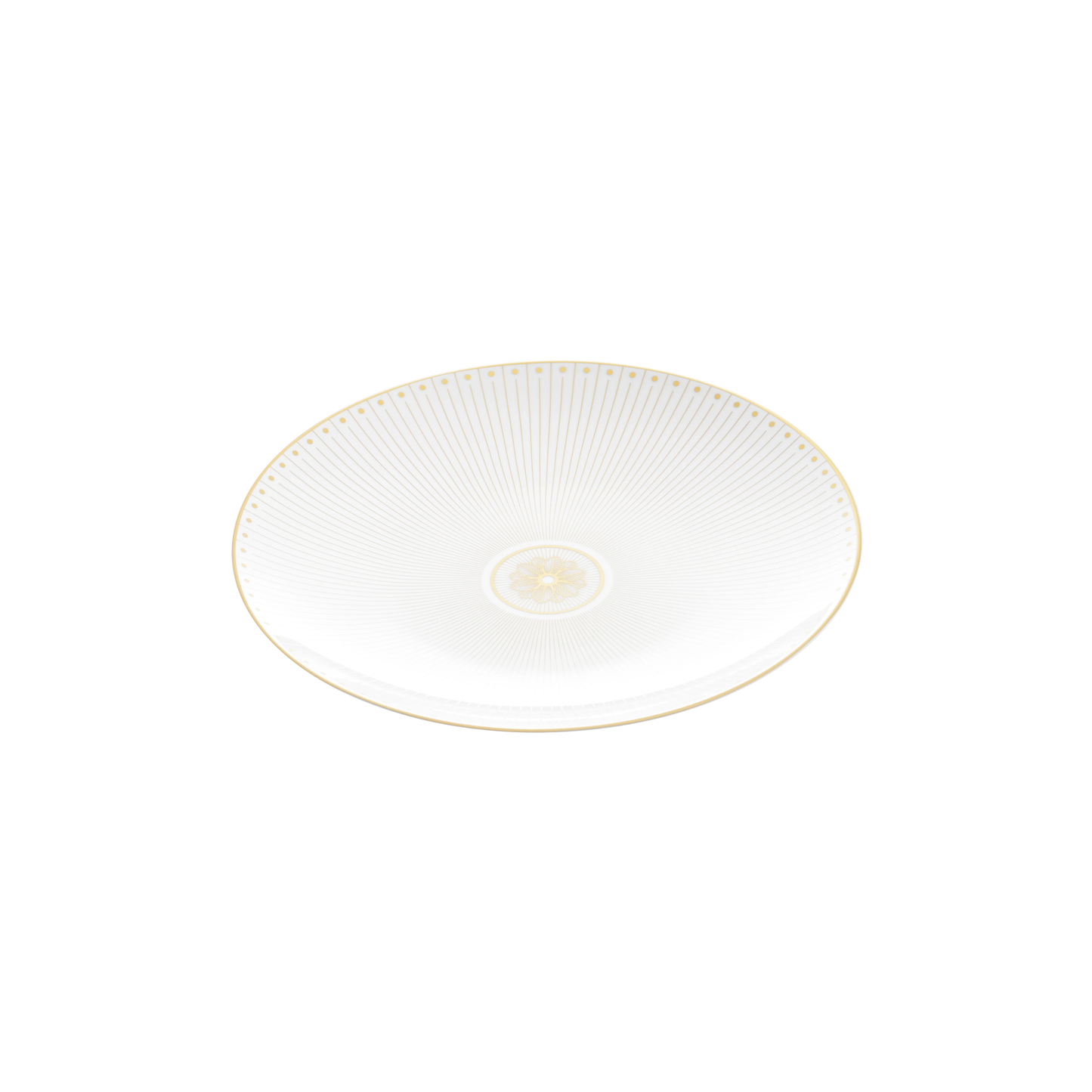 MALMAISON IMPÉRIALE Porcelain Dessert/Luncheon/Salad plate Gold Finish