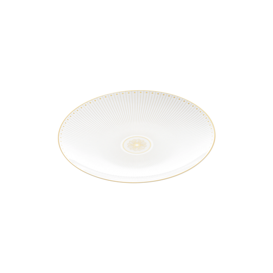 MALMAISON IMPÉRIALE Porcelain Dessert/Luncheon/Salad plate Gold Finish Bakhache Lifestyle Australia