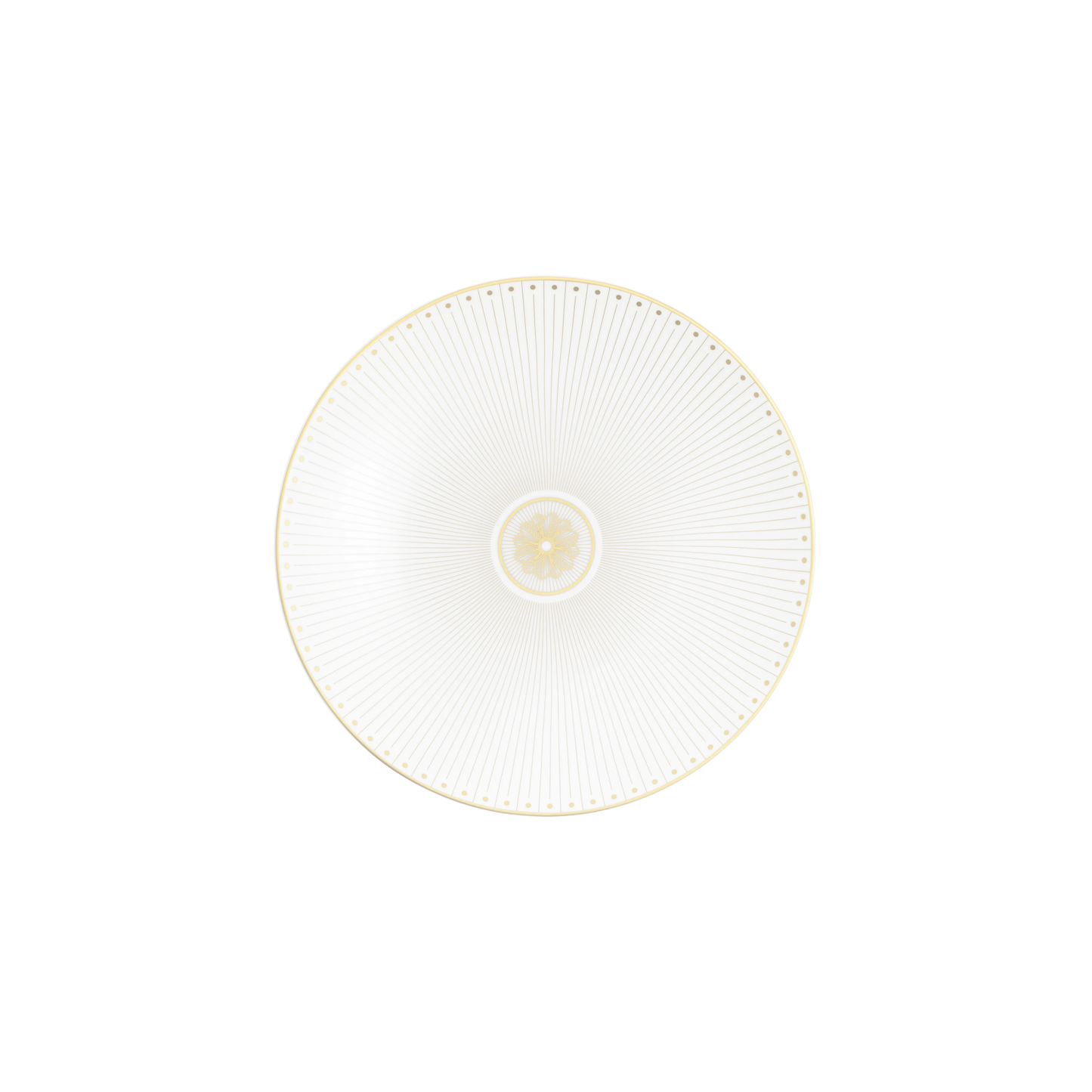 MALMAISON IMPÉRIALE Porcelain Dessert/Luncheon/Salad plate Gold Finish