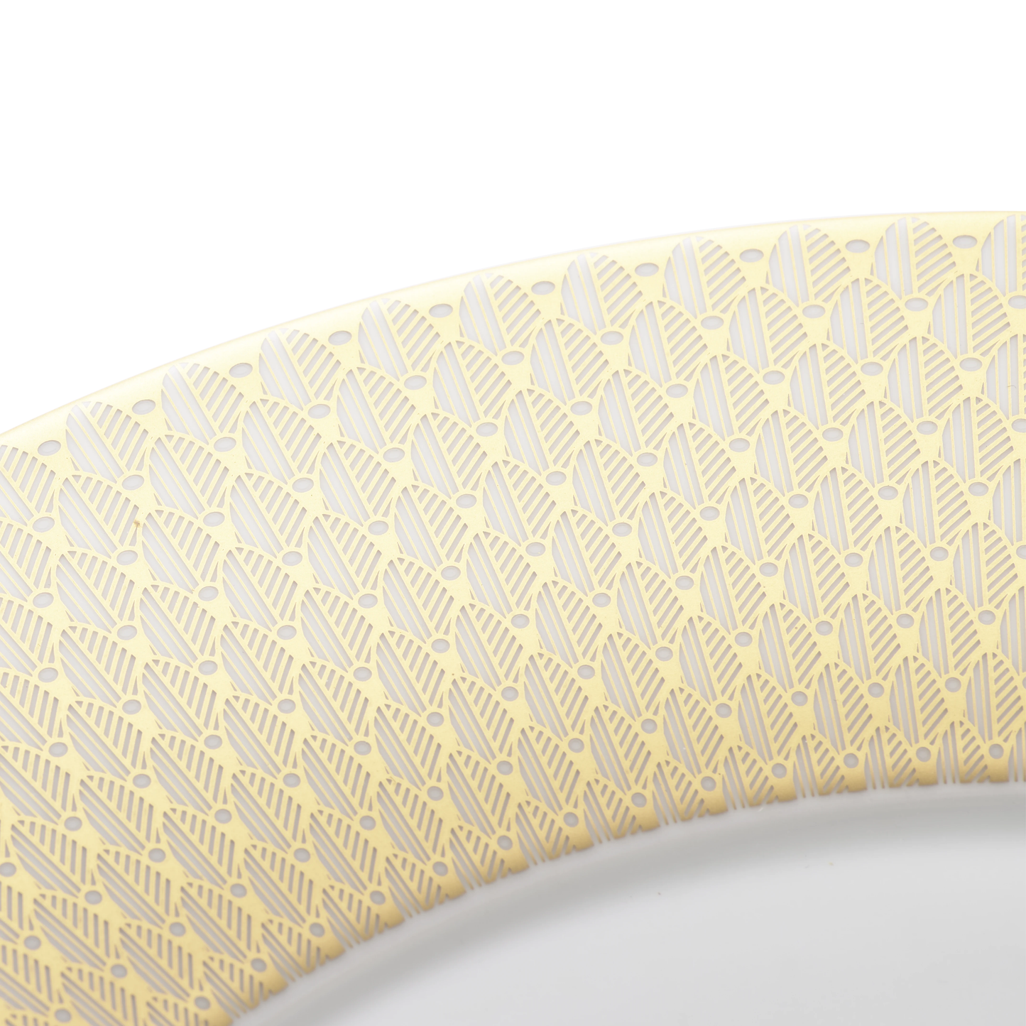 MALMAISON IMPÉRIALE Porcelain Underplate Gold Finish