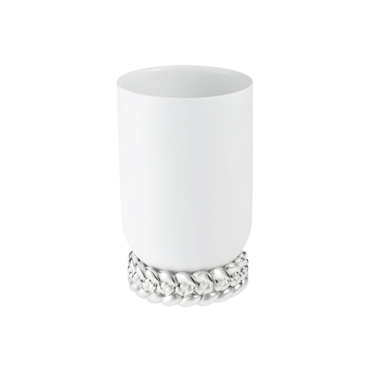 BABYLONE Small Porcelain Vase Bakhache Lifestyle Australia