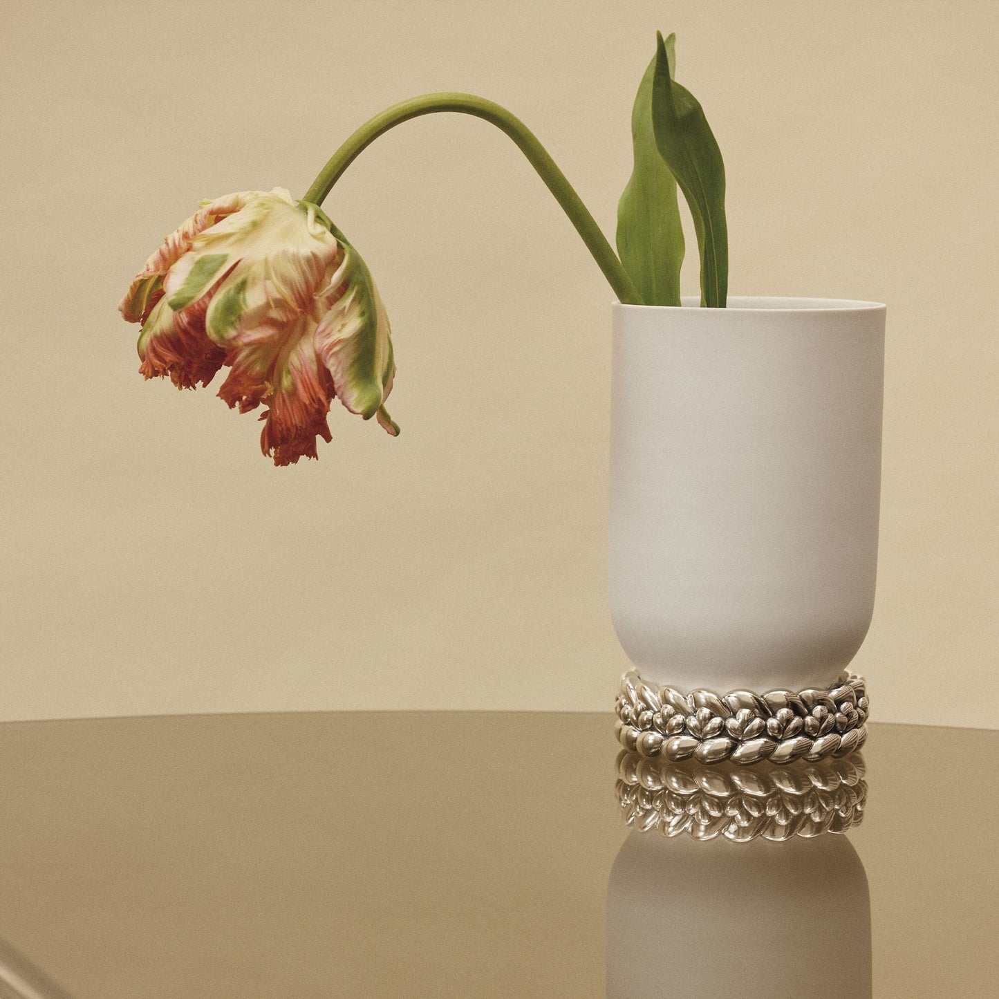 BABYLONE Small Porcelain Vase
