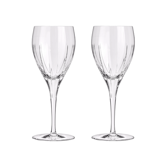 IRIANA Pair of Crystal Red Wine Glasses Bakhache Lifestyle Australia