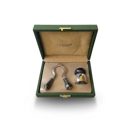 Christofle Champagne Set Cork Puller & Bottle Stopper Bakhache Lifestyle Australia