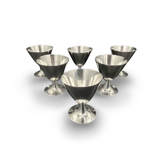 Set of Six Christofle Water/Wine Goblets Bakhache Lifestyle Australia