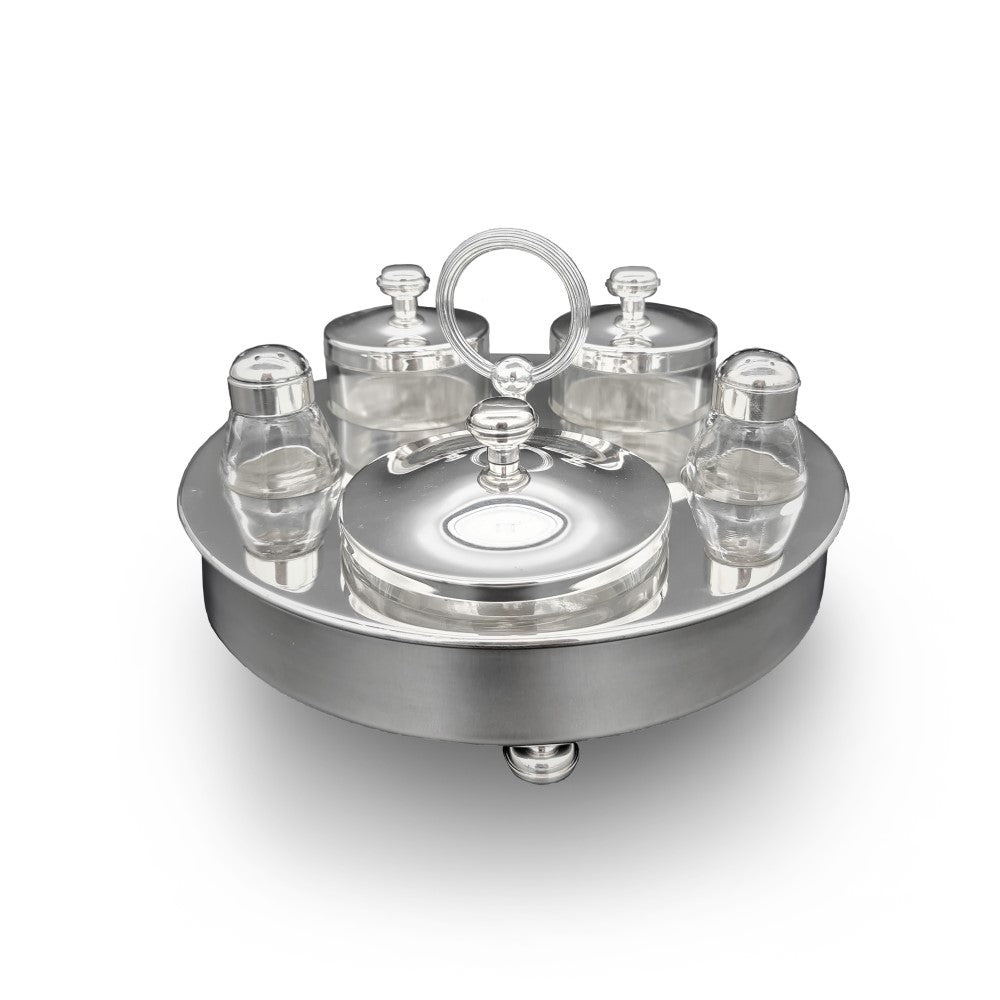 Fleuron Condiment Set