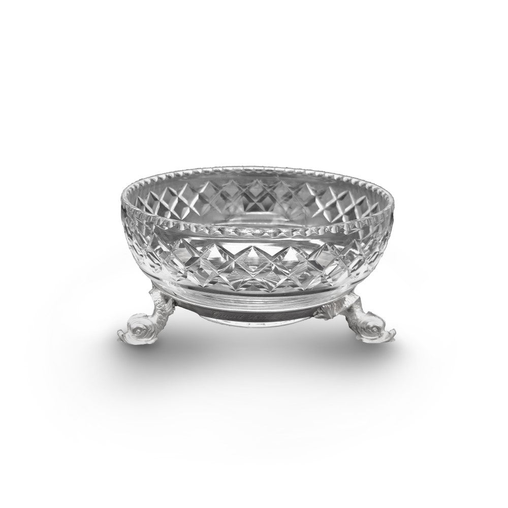 Christofle Crystal Bowl on a Plate Stand