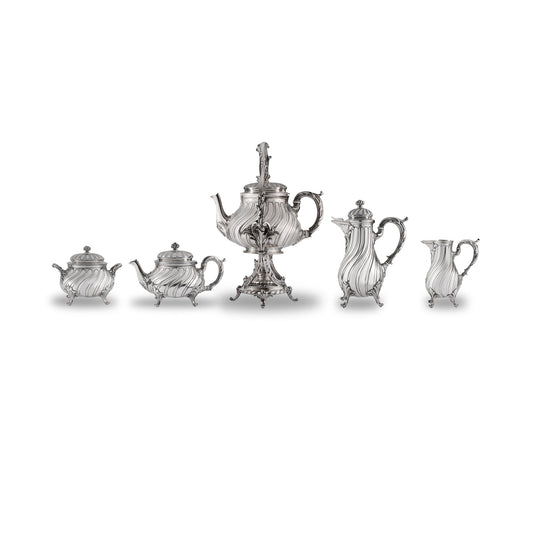 Christofle Antique 5 Piece Tea Service Set Bakhache Lifestyle Australia