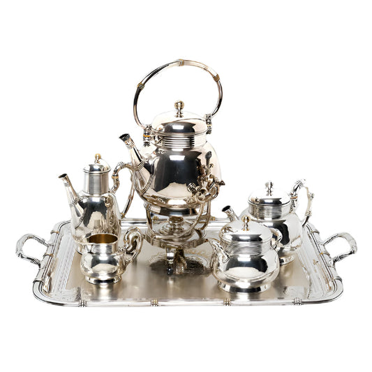Christofle Antique 6 Piece Tea Service Set Bakhache Lifestyle Australia