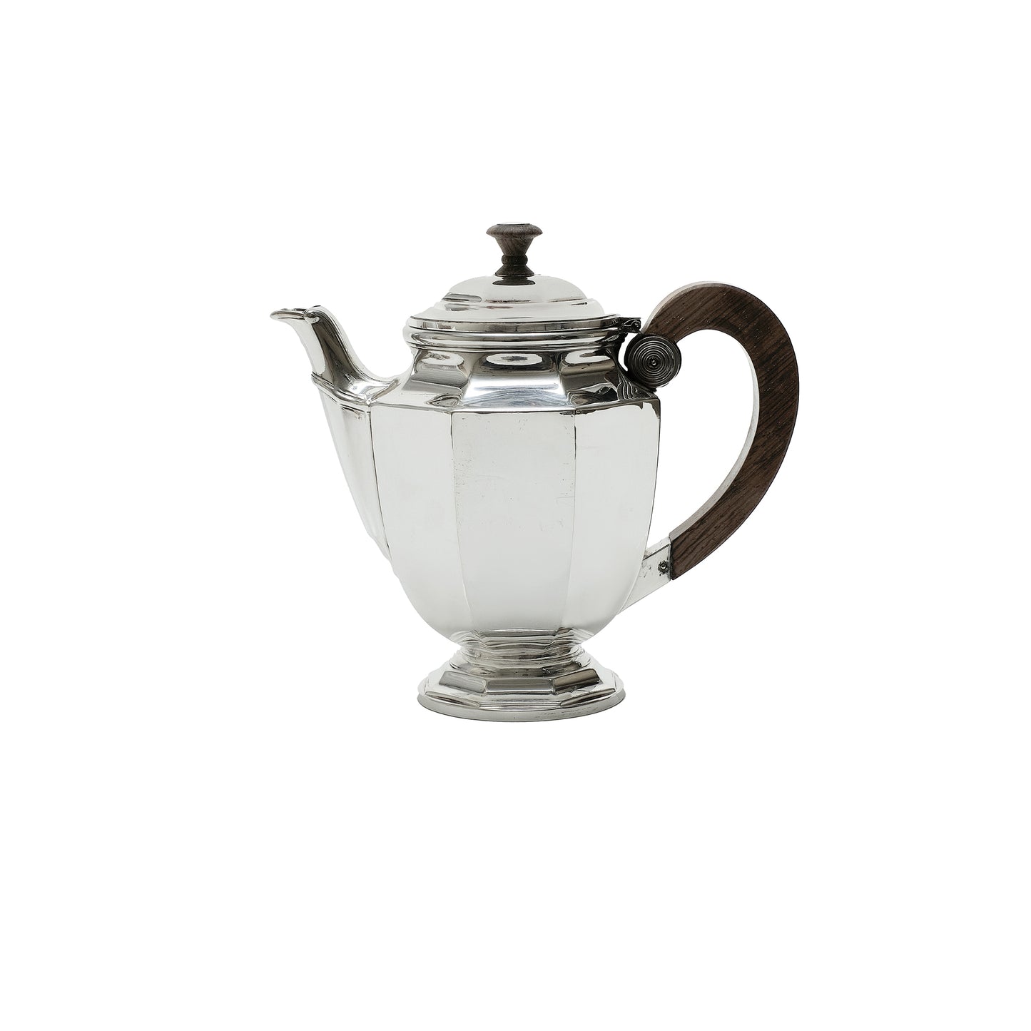 Christofle four-piece Tea set  with tray