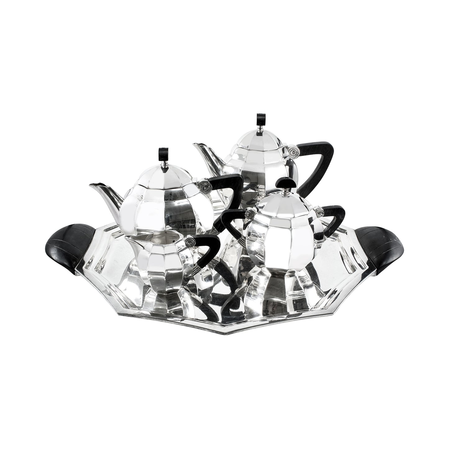 Christofle Gallia Tea Set by Maurice Dufrene