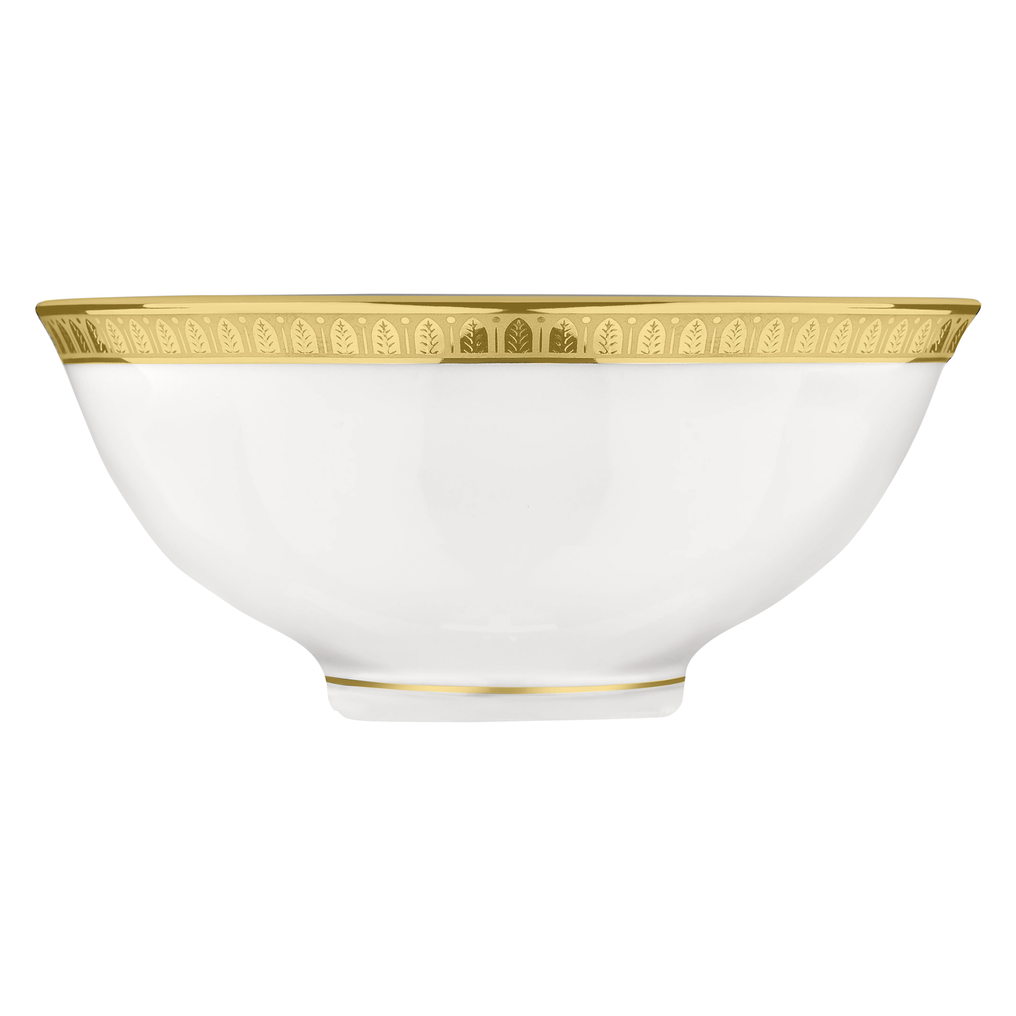 MALMAISON Porcelain Chinese Soup Bowl Gold finish