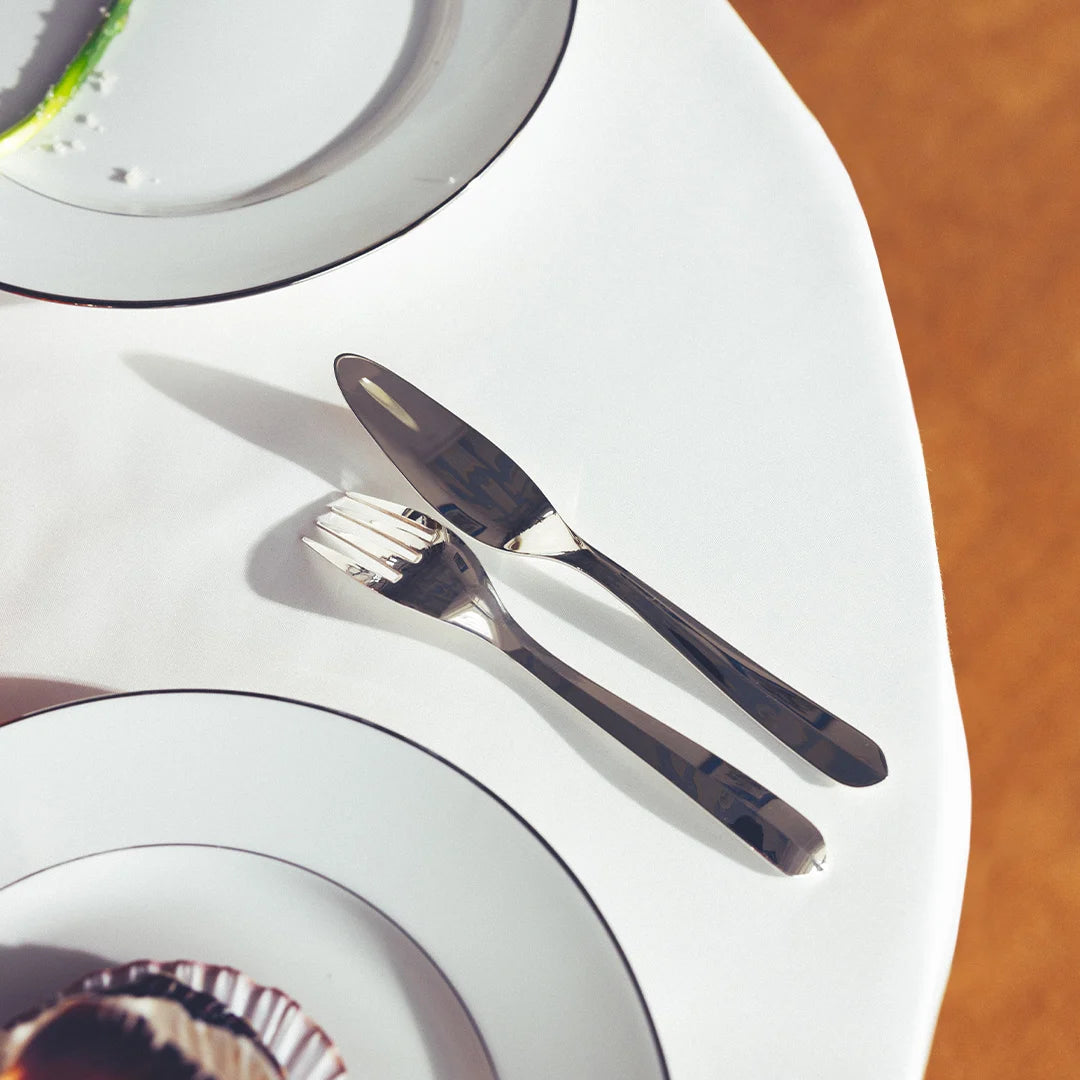 INFINI CHRISTOFLE Silver-Plated Fish-Sauce Knife