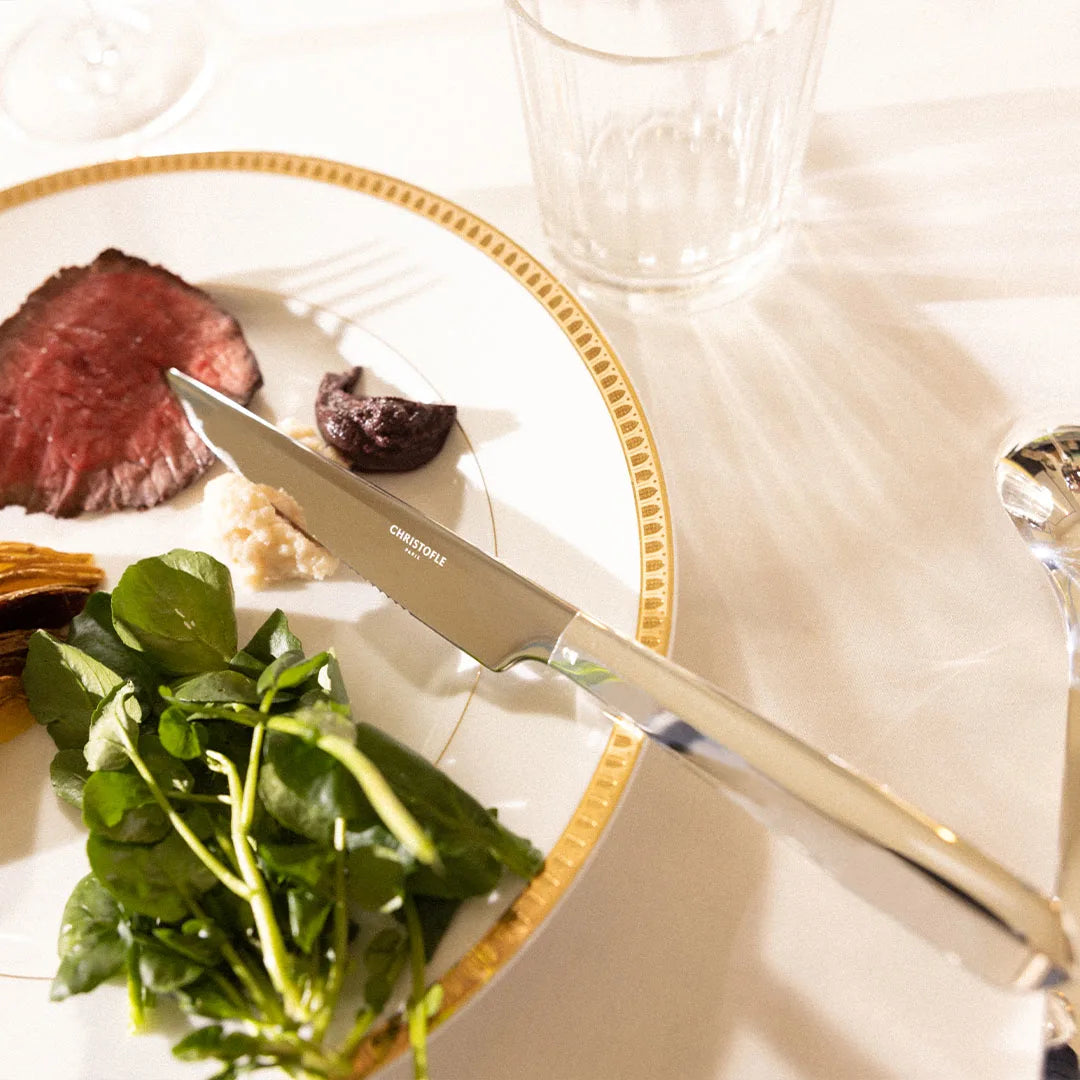 INFINI CHRISTOFLE Silver-Plated Steak Knife