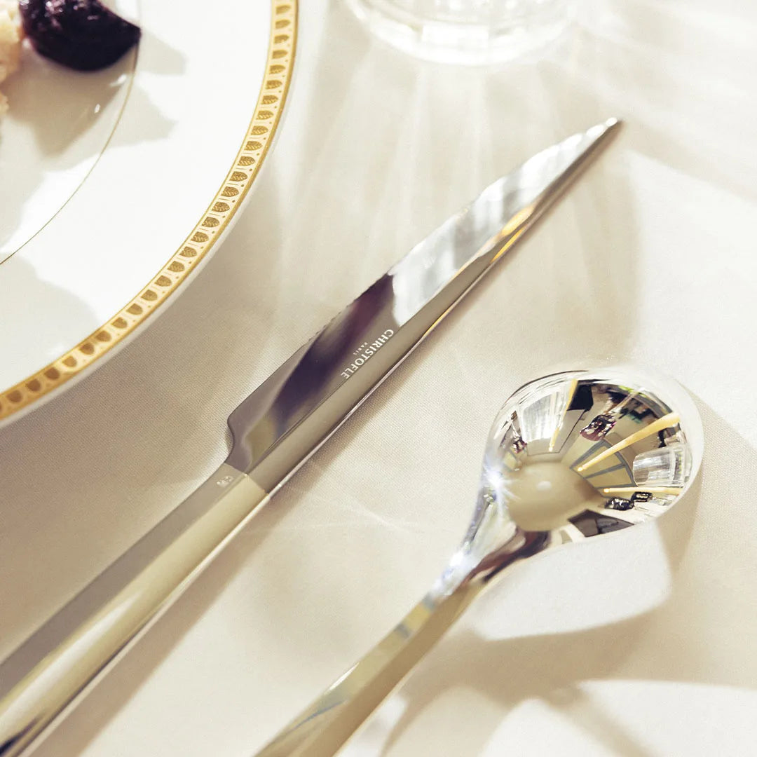 INFINI CHRISTOFLE Silver-Plated Large Universal Spoon