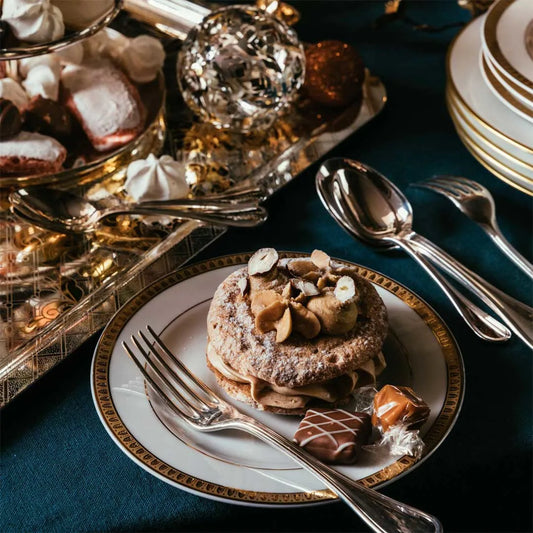 ALBI 36-Piece Silver-Plated Flatware Set with Free Storage Box Bakhache Lifestyle Australia