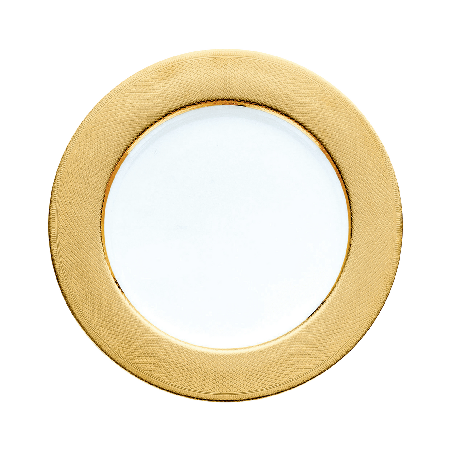 GUILLOCHÉ Gilded Limoges Porcelain Charger