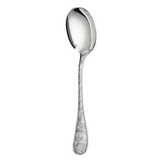 JARDIN D'EDEN Silver-Plated Cream Soup Spoon Bakhache Lifestyle Australia