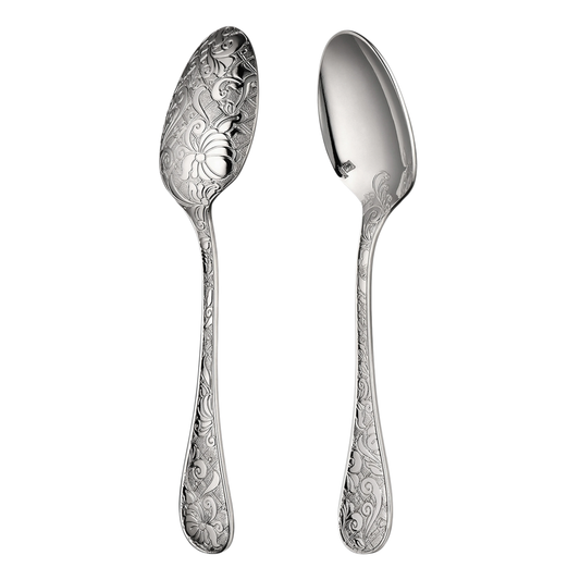 JARDIN D'EDEN Silver-Plated Coffee Spoon Bakhache Lifestyle Australia
