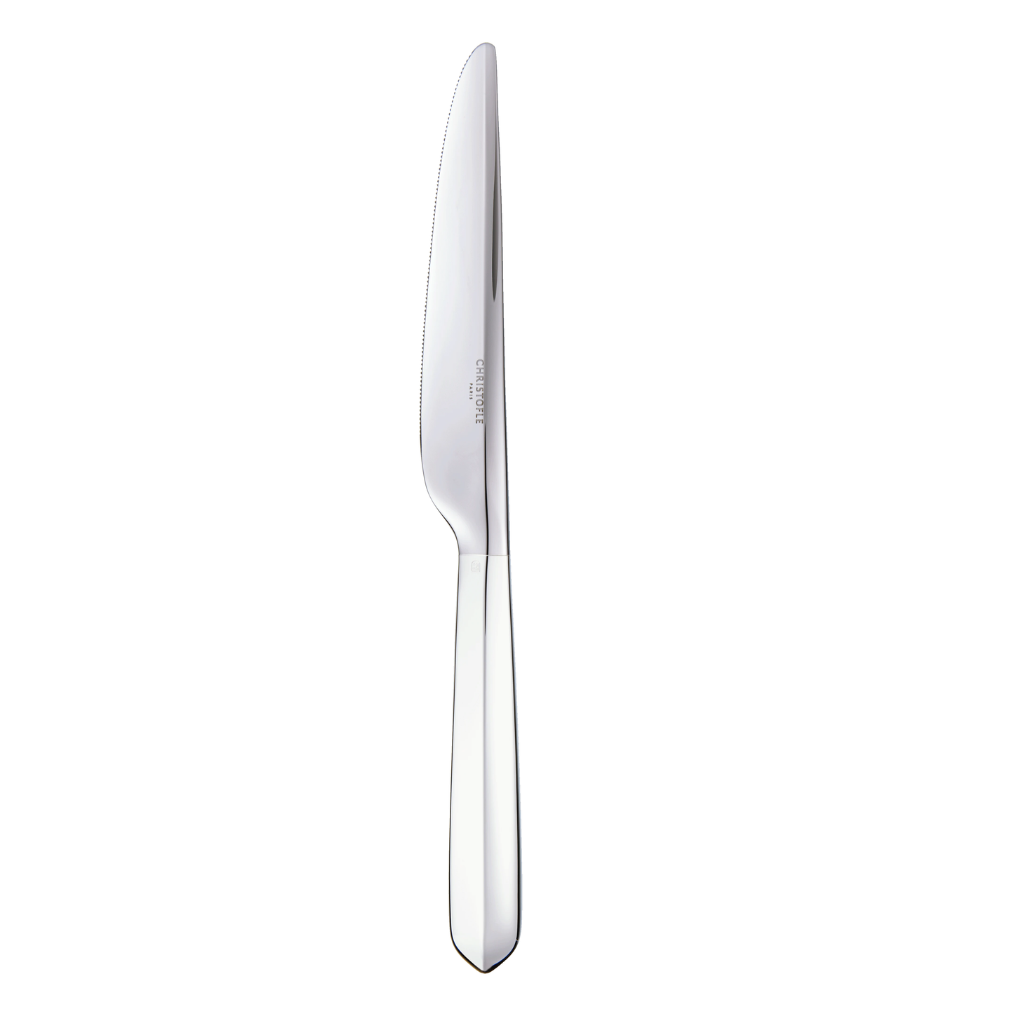 INFINI CHRISTOFLE Silver-Plated Serrated Dinner Knife