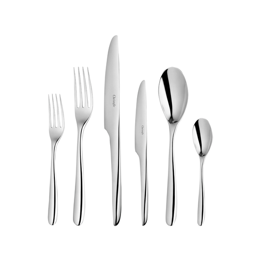L'Ame de Christofle 75-Piece Stainless Steel Flatware Set with chest Bakhache Lifestyle Australia